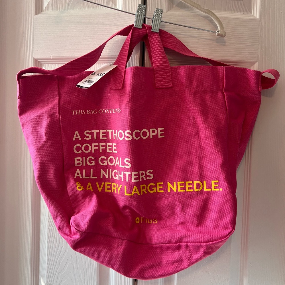 Figs Pink Tote Bag